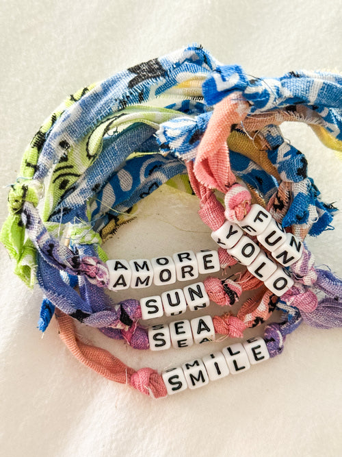 Banda Bracelets | Blue sunset gepersonaliseerd