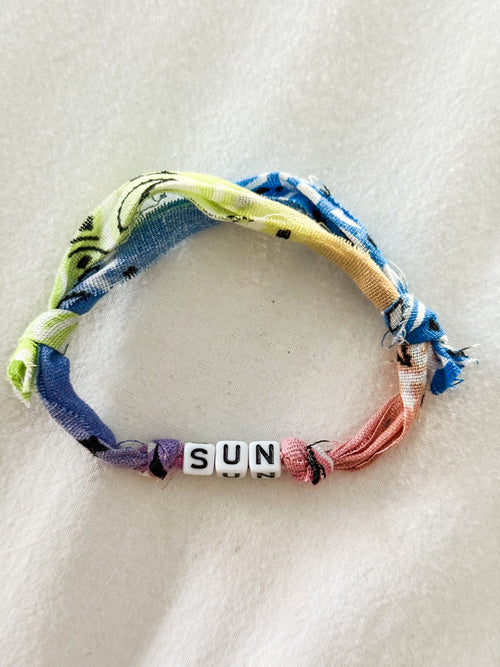 Banda Bracelets | Blue sunset gepersonaliseerd
